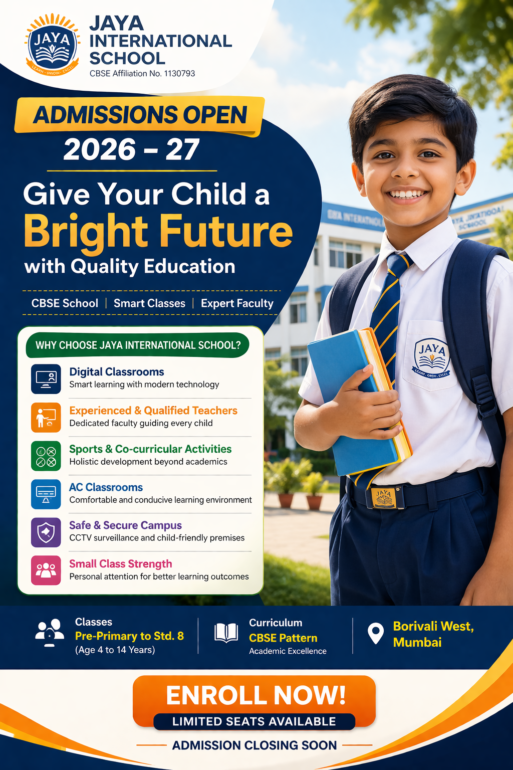 JAI International School Hero